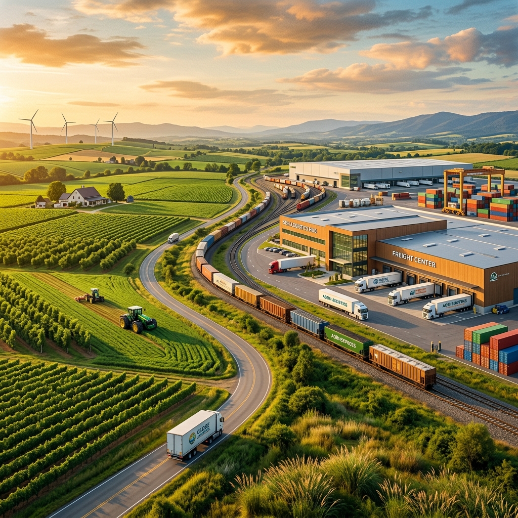 Agriculture Supply Chain Visual